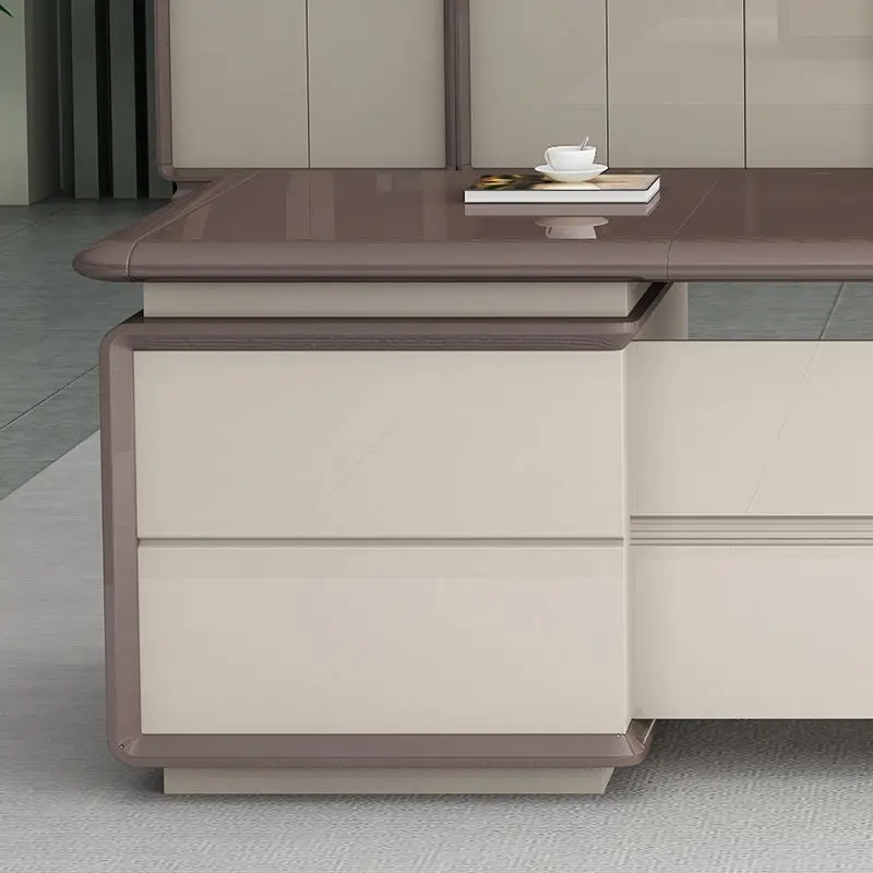 Office Furniture boss Desk Manager Executive Office Desk Table Ceo Luxury Desk boss Table — image 6