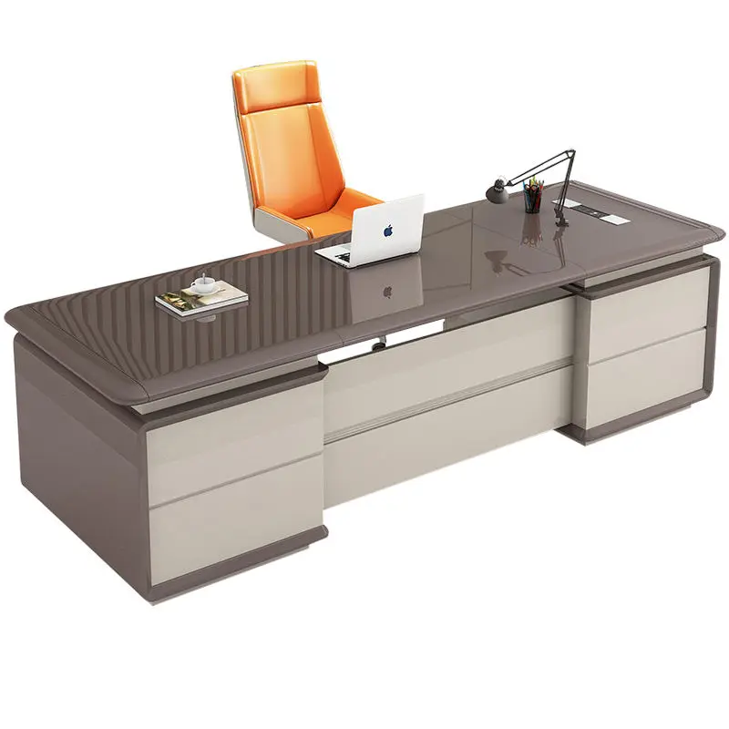 Office Furniture boss Desk Manager Executive Office Desk Table Ceo Luxury Desk boss Table — image 7