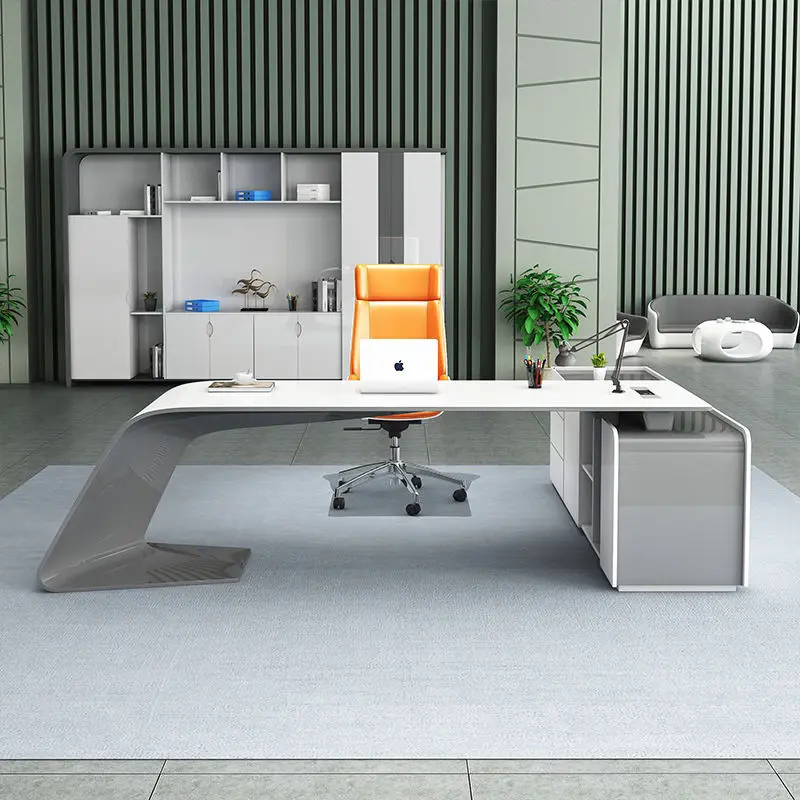 Office Furniture boss Desk Manager Executive Office Desk Table Ceo Luxury Desk boss Table — image 3