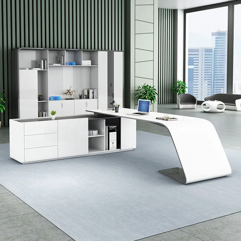 Office Furniture boss Desk Manager Executive Office Desk Table Ceo Luxury Desk boss Table — image 5
