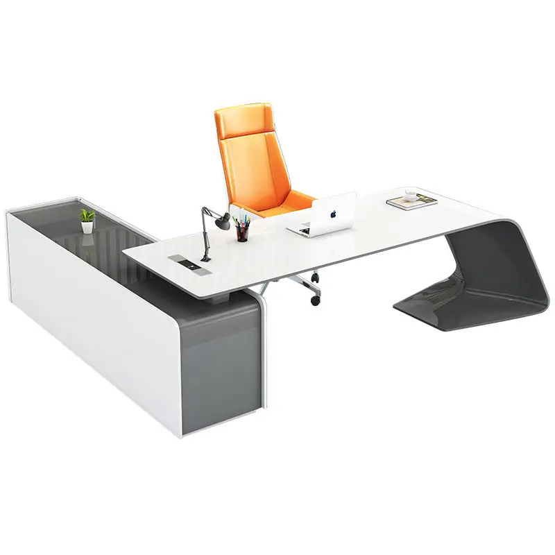 Office Furniture boss Desk Manager Executive Office Desk Table Ceo Luxury Desk boss Table — image 7