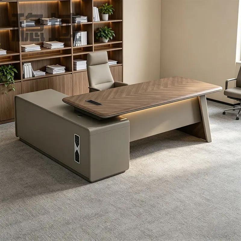 Office Furniture boss Desk Manager Executive Office Desk Table Ceo Luxury Desk boss Table — view 1