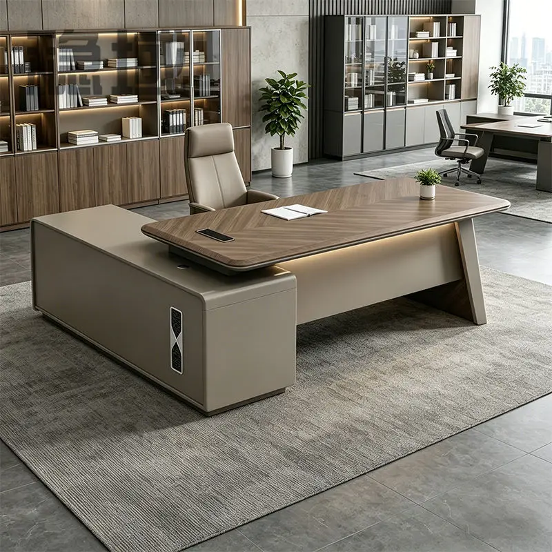 Office Furniture boss Desk Manager Executive Office Desk Table Ceo Luxury Desk boss Table — image 2