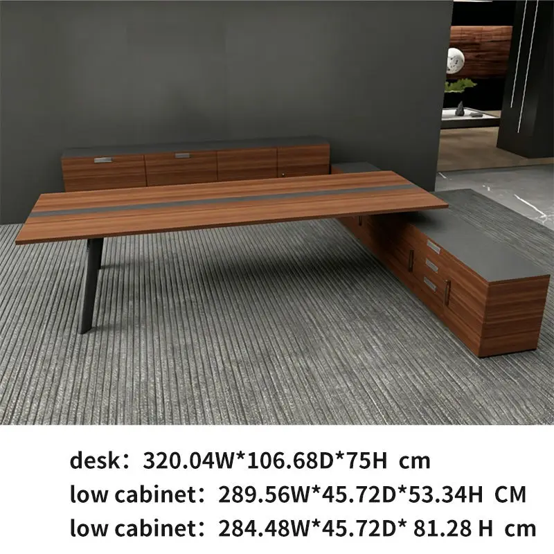 Office Furniture boss Desk Manager Executive Office Desk Table Ceo Luxury Desk boss Table — image 5