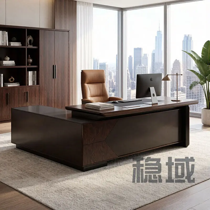 Office Furniture boss Desk Manager Executive Office Desk Table Ceo Luxury Desk boss Table — view 1