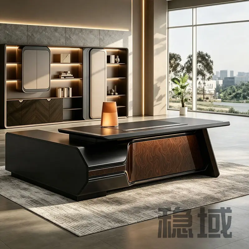 Office Furniture boss Desk Manager Executive Office Desk Table Ceo Luxury Desk boss Table — image 2