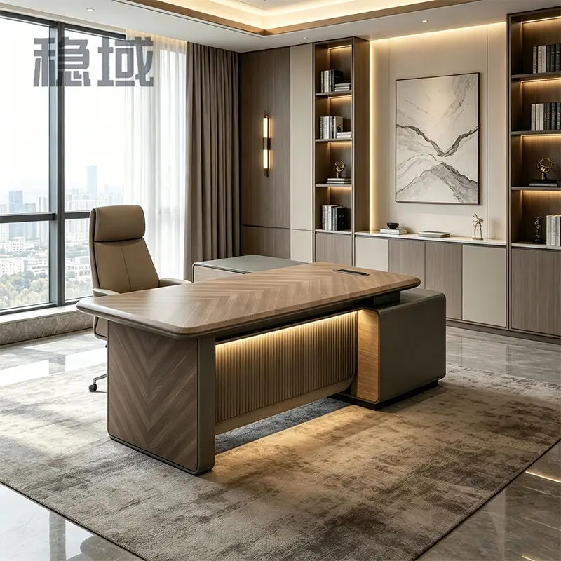 Office Furniture boss Desk Manager Executive Office Desk Table Ceo Luxury Desk boss Table — view 1
