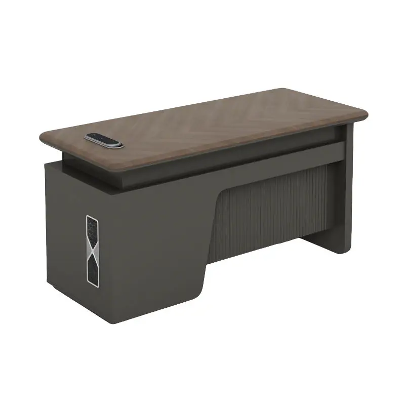 Modern Rectangle Executive CEO Luxury Office Desk-Eco-Friendly Durable Design — image 4