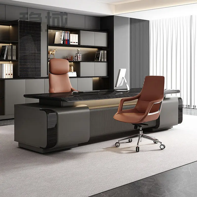 Office Furniture boss Desk Manager Executive Office Desk Table Ceo Luxury Desk boss Table — image 3