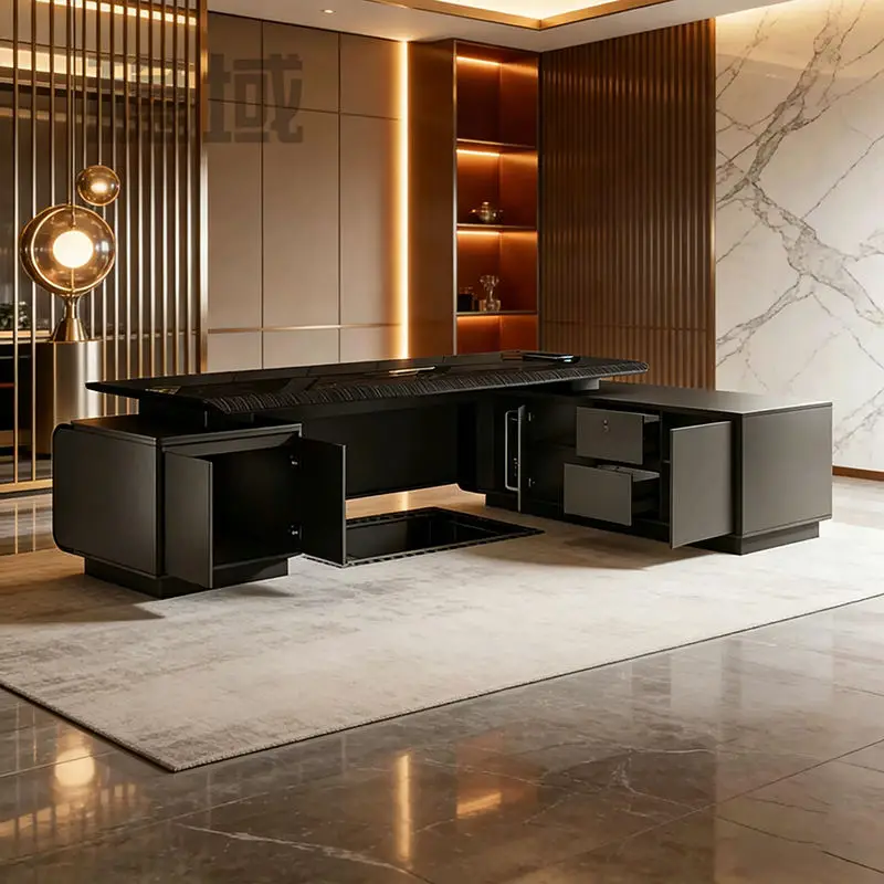 Office Furniture boss Desk Manager Executive Office Desk Table Ceo Luxury Desk boss Table — image 4
