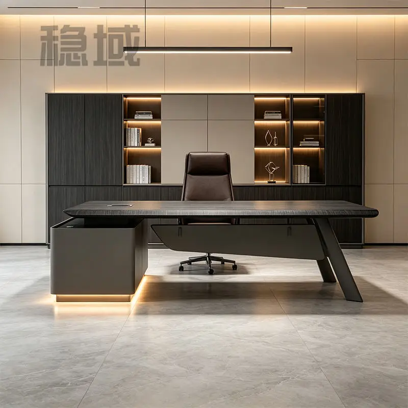 Office Furniture boss Desk Manager Executive Office Desk Table Ceo Luxury Desk boss Table — image 3