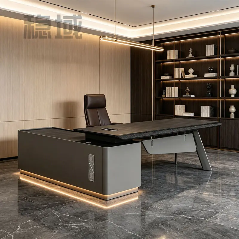 Office Furniture boss Desk Manager Executive Office Desk Table Ceo Luxury Desk boss Table — image 4
