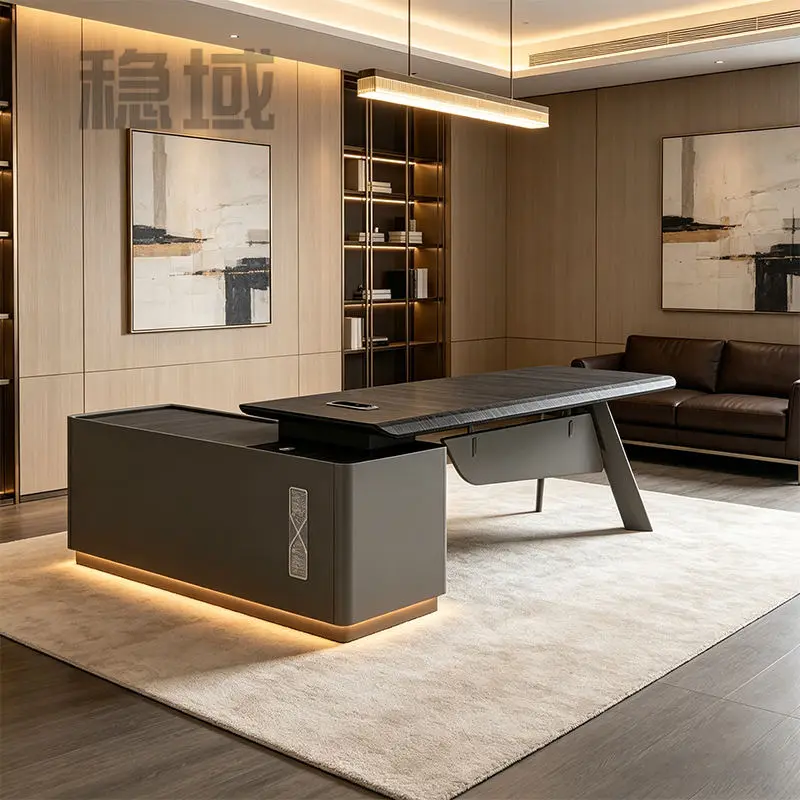 Office Furniture boss Desk Manager Executive Office Desk Table Ceo Luxury Desk boss Table — image 5