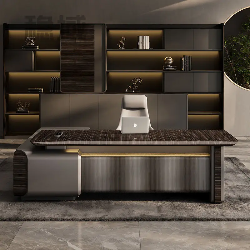 Office Furniture boss Desk Manager Executive Office Desk Table Ceo Luxury Desk boss Table — image 2