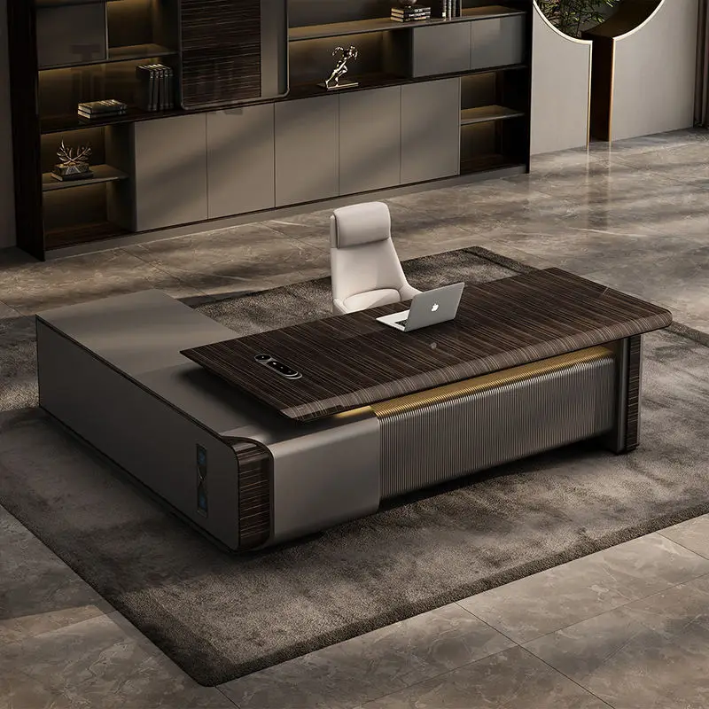 Office Furniture boss Desk Manager Executive Office Desk Table Ceo Luxury Desk boss Table — image 3