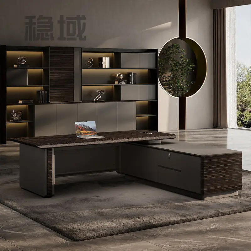 Office Furniture boss Desk Manager Executive Office Desk Table Ceo Luxury Desk boss Table — image 4