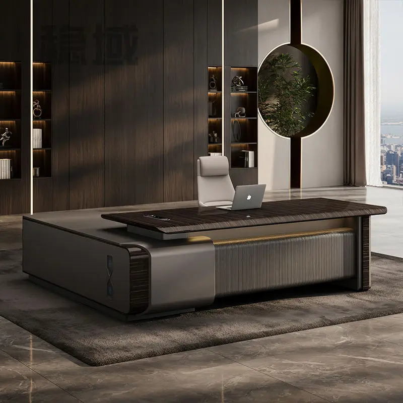 Office Furniture boss Desk Manager Executive Office Desk Table Ceo Luxury Desk boss Table — image 5