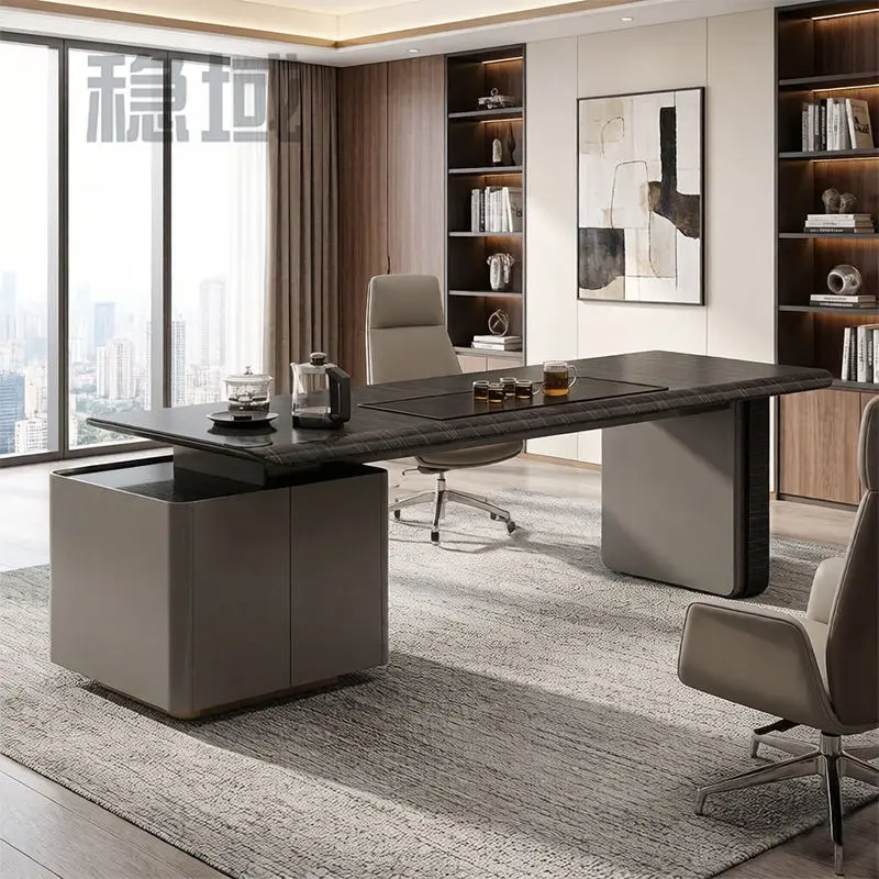 Office Furniture boss Desk Manager Executive Office Desk Table Ceo Luxury Desk boss Table — view 1