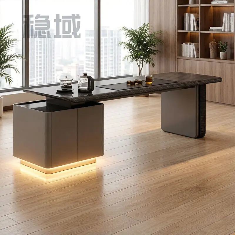 Office Furniture boss Desk Manager Executive Office Desk Table Ceo Luxury Desk boss Table — image 3
