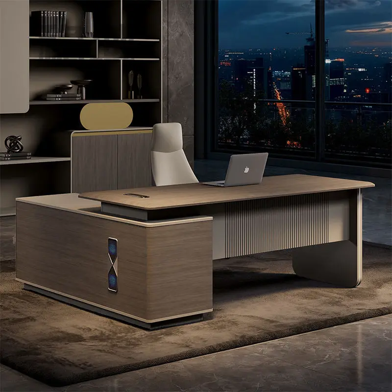 Office Furniture boss Desk Manager Executive Office Desk Table Ceo Luxury Desk boss Table — view 1