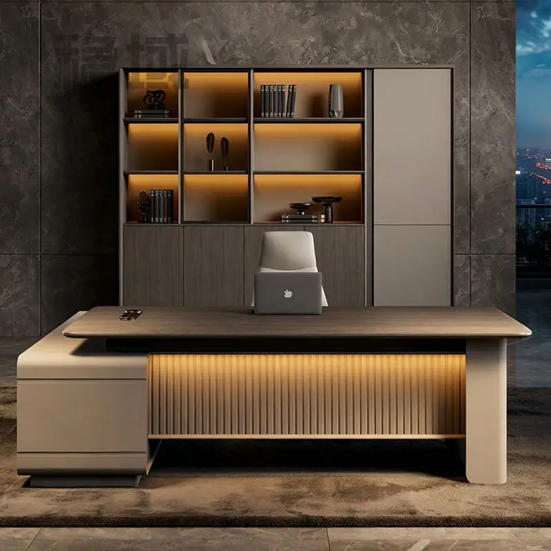 Office Furniture boss Desk Manager Executive Office Desk Table Ceo Luxury Desk boss Table — image 2