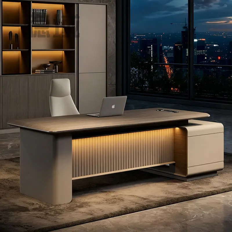 Office Furniture boss Desk Manager Executive Office Desk Table Ceo Luxury Desk boss Table — image 4
