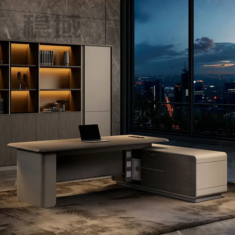 Office Furniture boss Desk Manager Executive Office Desk Table Ceo Luxury Desk boss Table — image 5