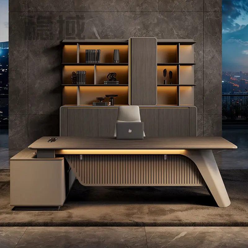 Office Furniture boss Desk Manager Executive Office Desk Table Ceo Luxury Desk boss Table — image 2