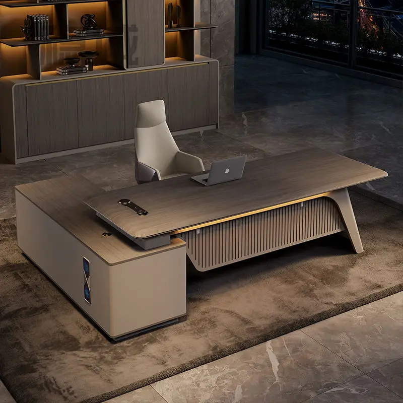 Office Furniture boss Desk Manager Executive Office Desk Table Ceo Luxury Desk boss Table — image 3