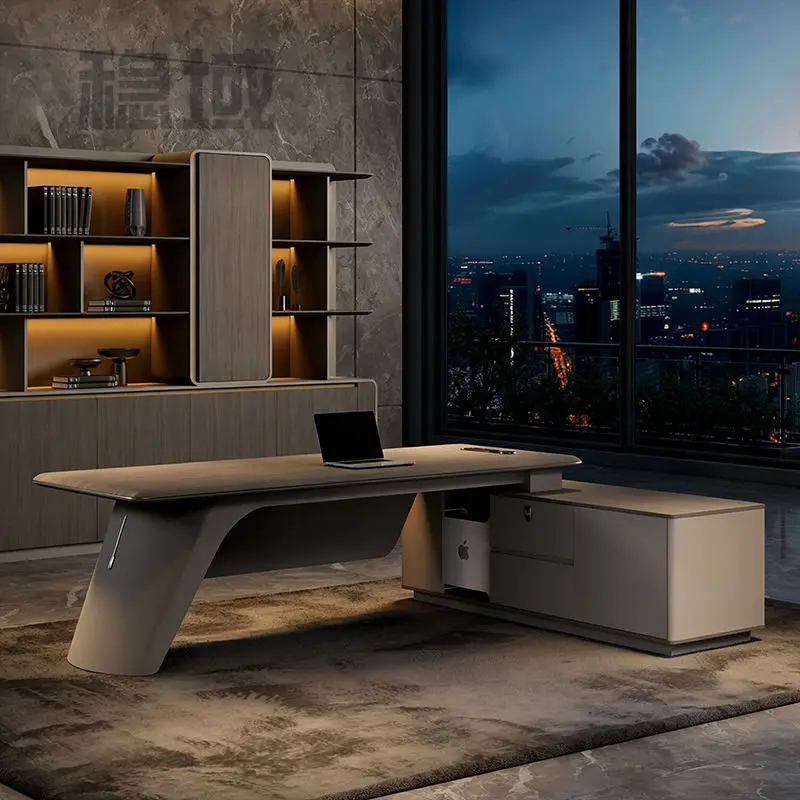 Office Furniture boss Desk Manager Executive Office Desk Table Ceo Luxury Desk boss Table — image 5
