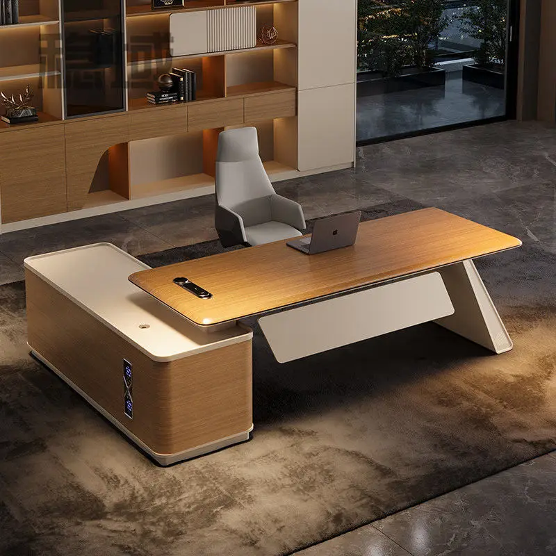 Office Furniture boss Desk Manager Executive Office Desk Table Ceo Luxury Desk boss Table — image 3