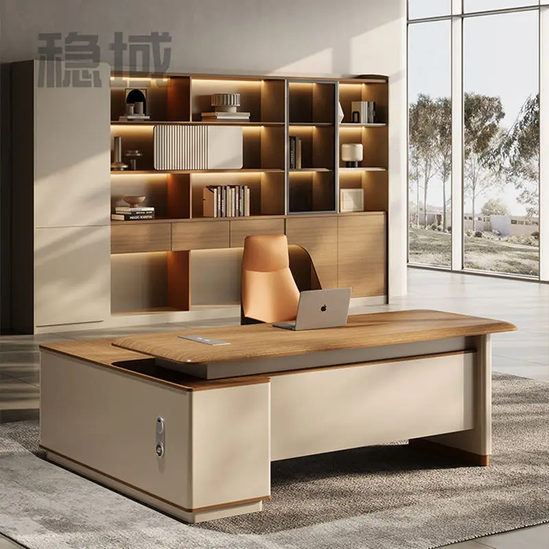 Office Furniture boss Desk Manager Executive Office Desk Table Ceo Luxury Desk boss Table — image 2