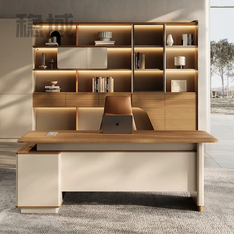 Office Furniture boss Desk Manager Executive Office Desk Table Ceo Luxury Desk boss Table — image 3