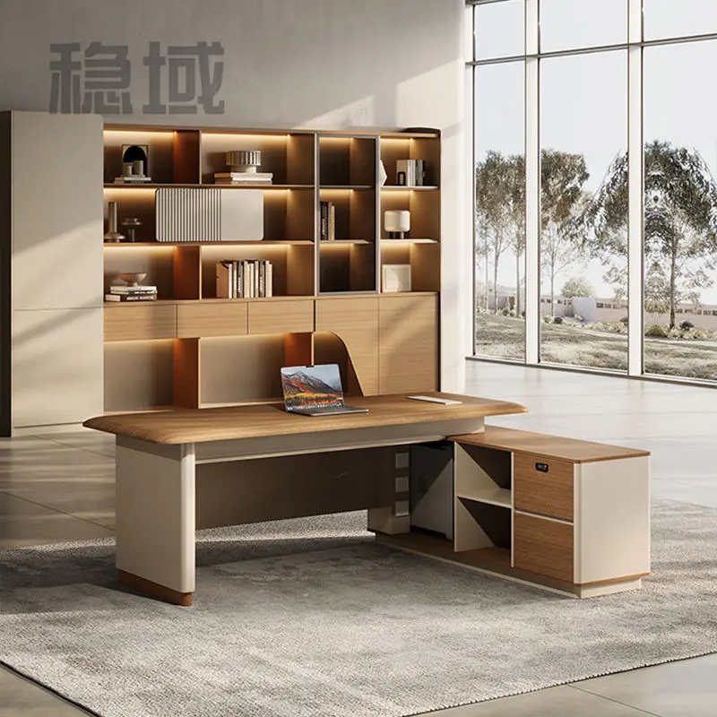 Office Furniture boss Desk Manager Executive Office Desk Table Ceo Luxury Desk boss Table — image 4