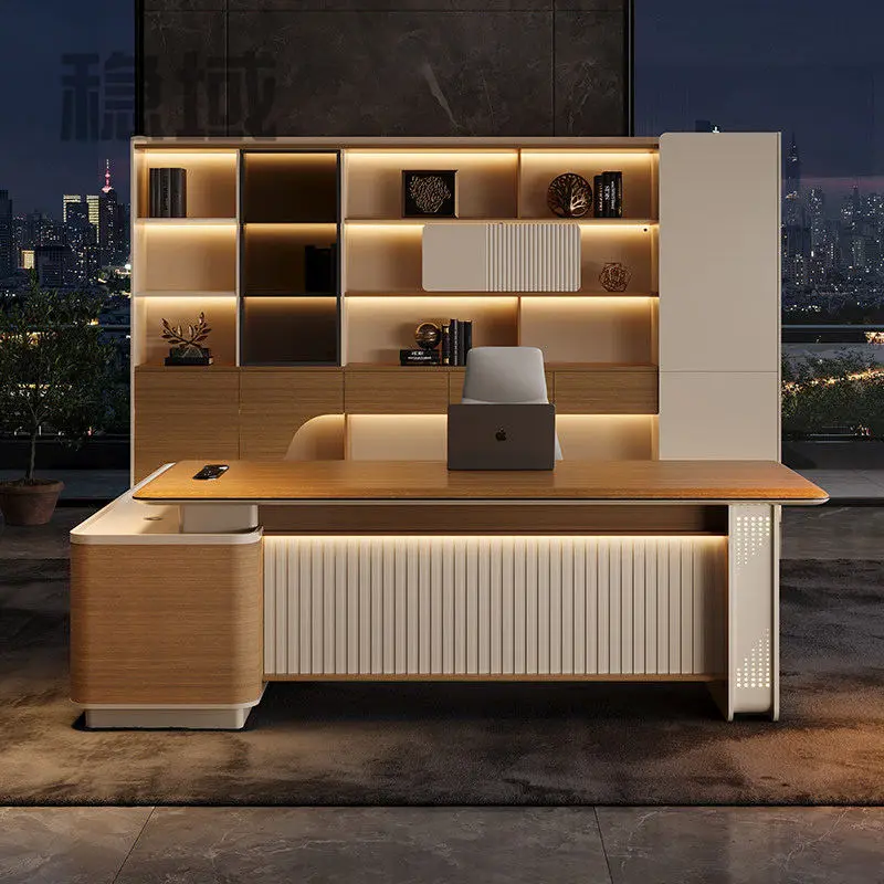 Office Furniture boss Desk Manager Executive Office Desk Table Ceo Luxury Desk boss Table — image 2