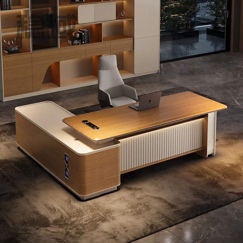 Office Furniture boss Desk Manager Executive Office Desk Table Ceo Luxury Desk boss Table — image 3