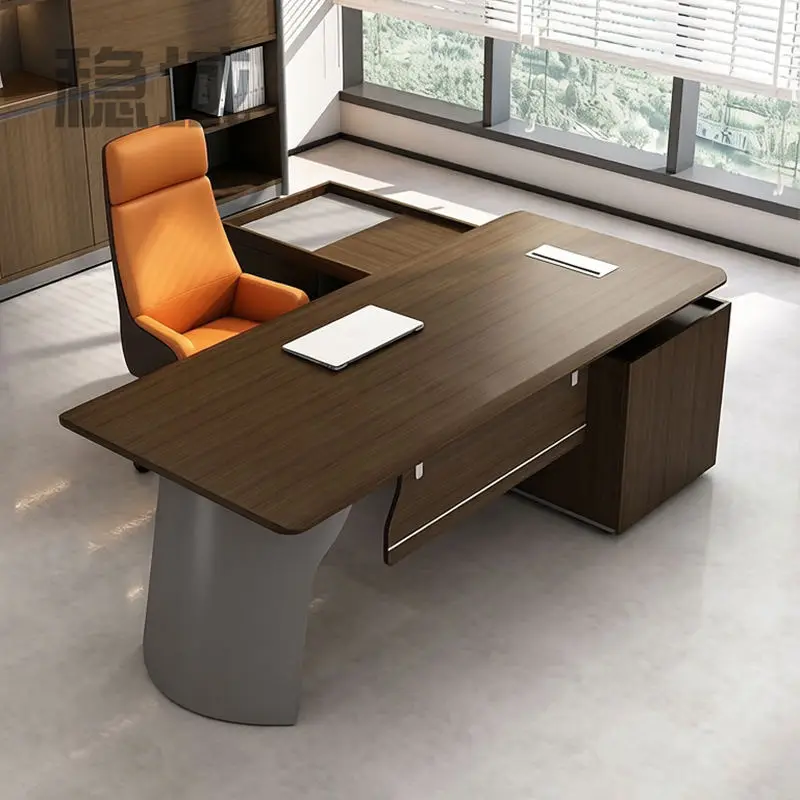 Office Furniture boss Desk Manager Executive Office Desk Table Ceo Luxury Desk boss Table — image 2