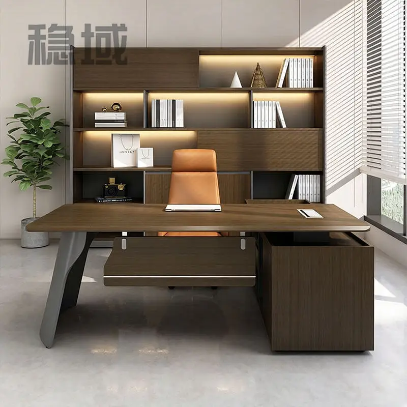 Office Furniture boss Desk Manager Executive Office Desk Table Ceo Luxury Desk boss Table — image 4