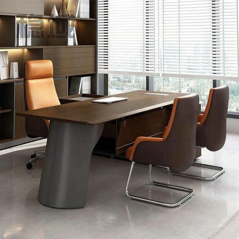 Office Furniture boss Desk Manager Executive Office Desk Table Ceo Luxury Desk boss Table — image 5