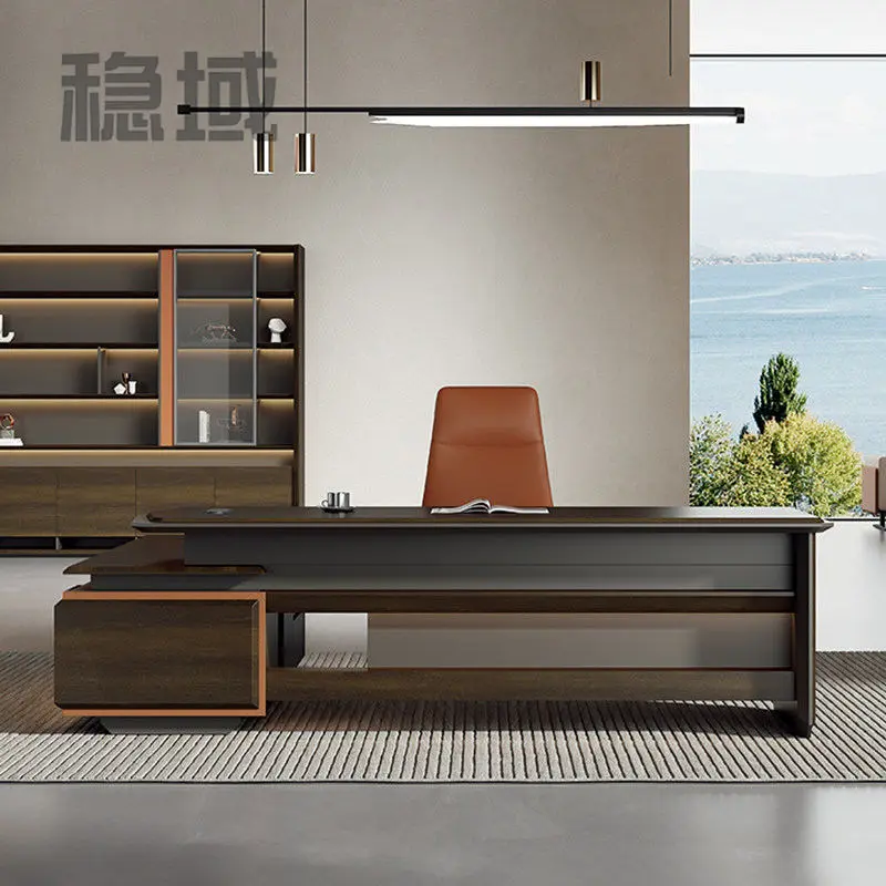 Office Furniture boss Desk Manager Executive Office Desk Table Ceo Luxury Desk boss Table — image 2