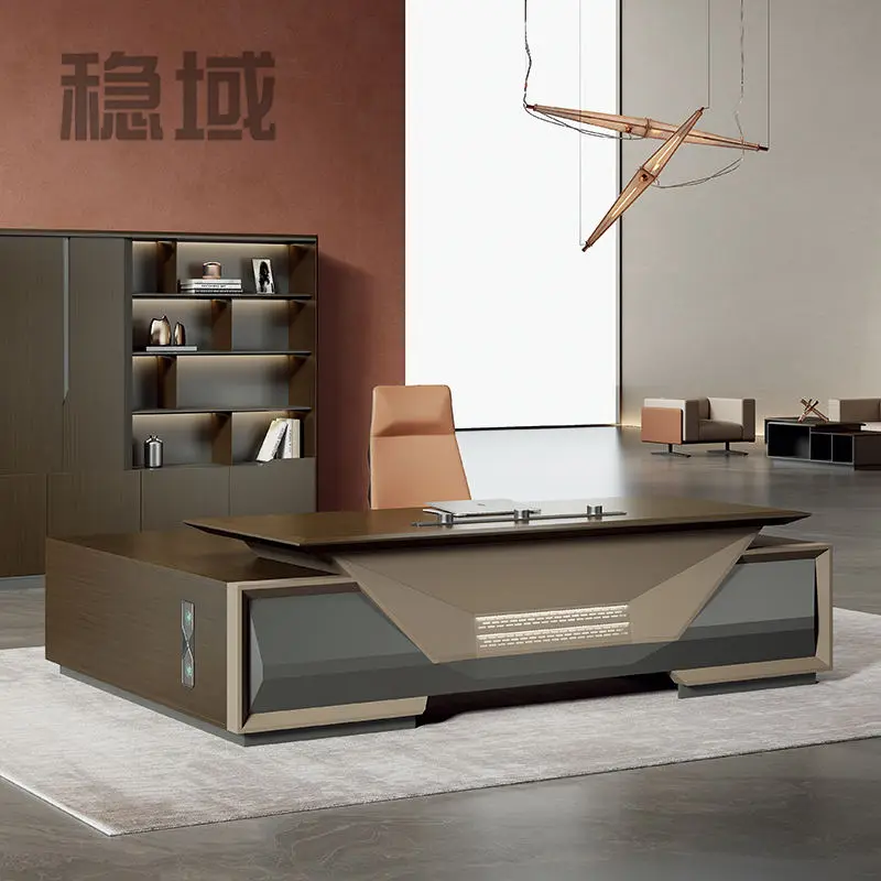 Office Furniture boss Desk Manager Executive Office Desk Table Ceo Luxury Desk boss Table — image 2