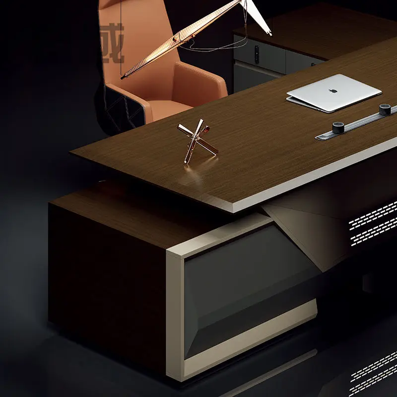 Office Furniture boss Desk Manager Executive Office Desk Table Ceo Luxury Desk boss Table — image 4