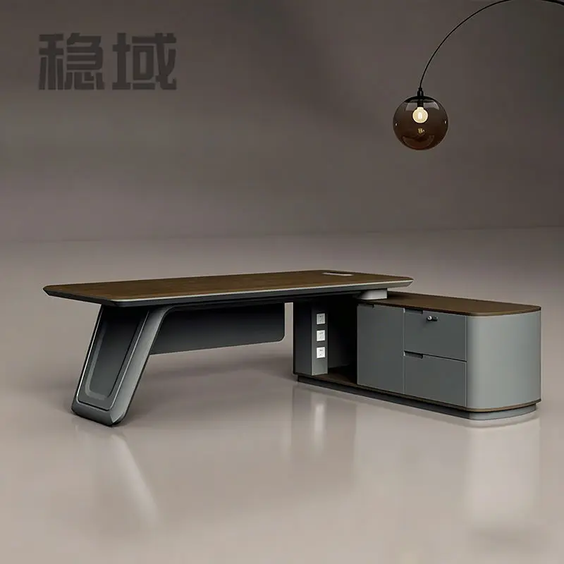 Office Furniture boss Desk Manager Executive Office Desk Table Ceo Luxury Desk boss Table — image 3