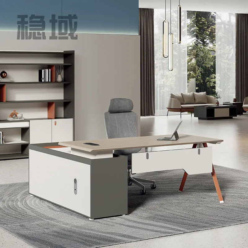 Office Furniture boss Desk Manager Executive Office Desk Table Ceo Luxury Desk boss Table — image 3