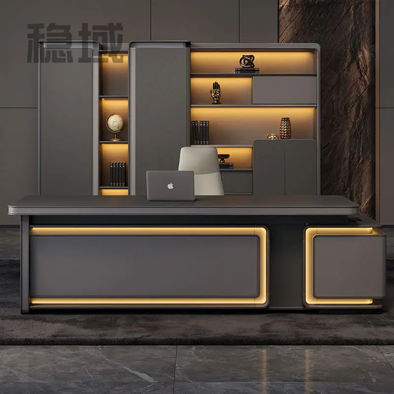Office Furniture boss Desk Manager Executive Office Desk Table Ceo Luxury Desk boss Table — image 2