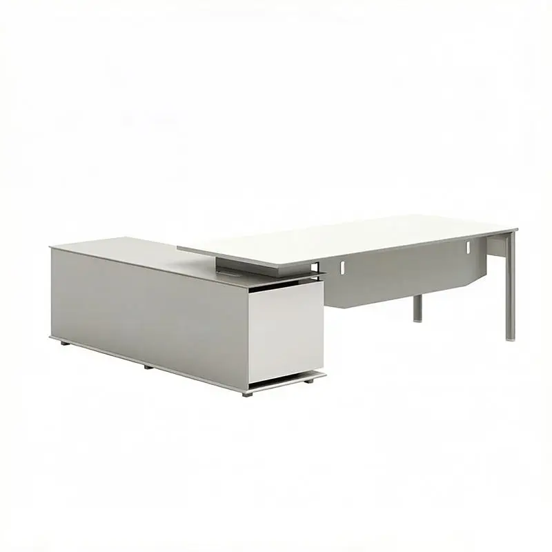 Modern Wooden Modular Eco-Friendly Durable Boss CEO Executive Office Desk with Luxury Design — image 4