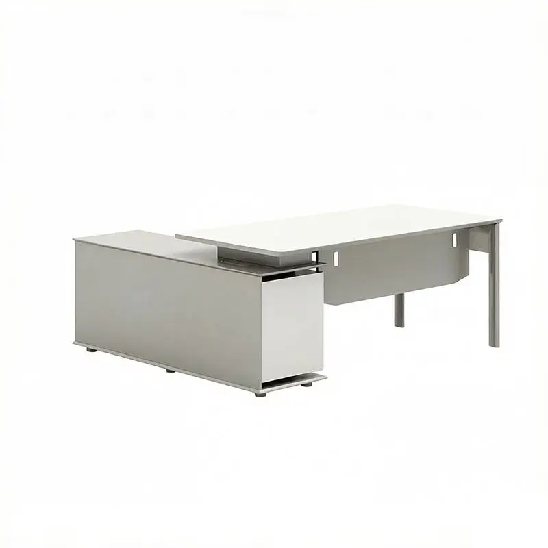 Modern Wooden Modular Eco-Friendly Durable Boss CEO Executive Office Desk with Luxury Design — image 5