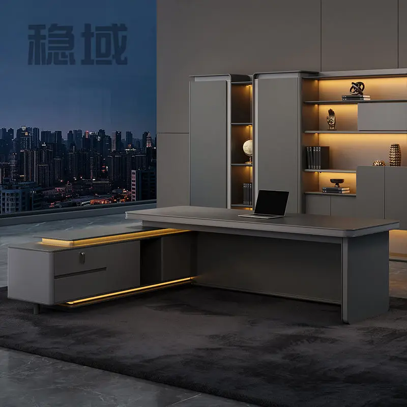 Office Furniture boss Desk Manager Executive Office Desk Table Ceo Luxury Desk boss Table — image 5