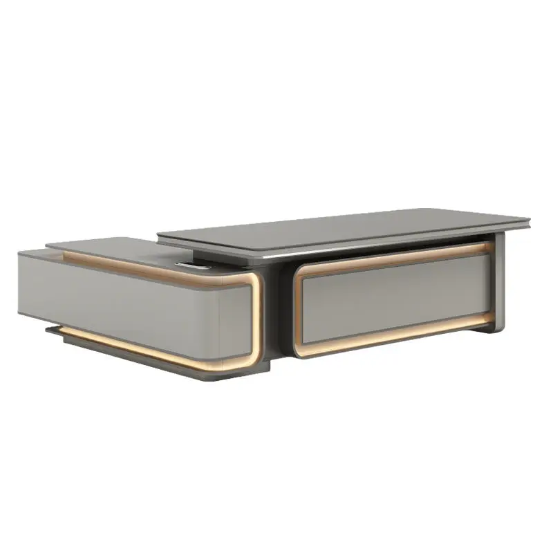 Office Furniture boss Desk Manager Executive Office Desk Table Ceo Luxury Desk boss Table — image 6
