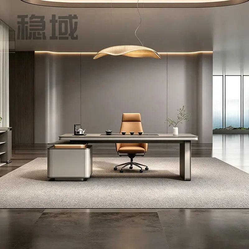 Office Furniture boss Desk Manager Executive Office Desk Table Ceo Luxury Desk boss Table — view 1